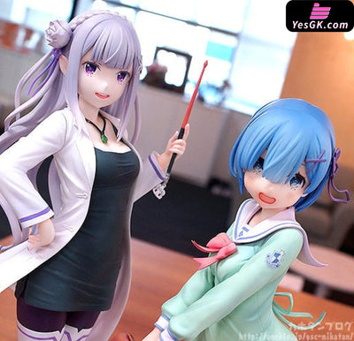 Re:Zero Emilia High School Teacher 1/7 Scale Figure - Kadokawa [In-Stock] Full Payment Re:Zero