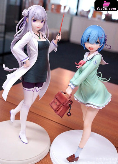 Re:Zero Emilia High School Teacher 1/7 Scale Figure - Kadokawa [In-Stock] Full Payment Re:Zero