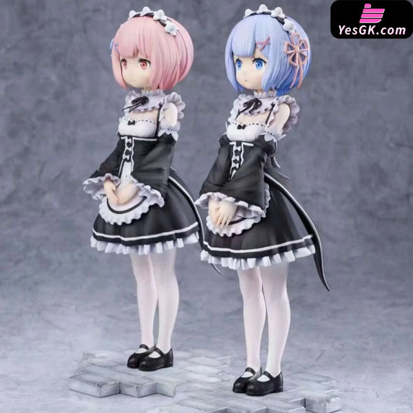 Re:zero Kara Hajimeru Isekai Seikatsu Childhood Rem & Ram Statue - Mimo Studio [Pre-Order]