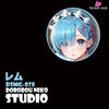 Re:zero - Starting Life Dsmg-078 Rem Decorative Painting Dorobou Neko Studio [In-Stock] Re:zero