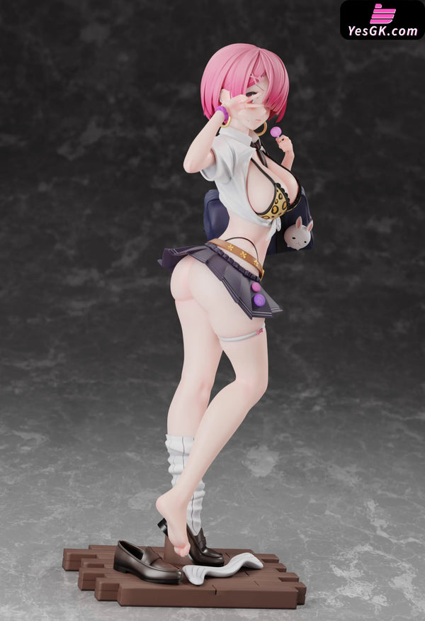 Re:ZERO Starting Life Gyaru JK Rem & Ram GK Statue - Thistles and thorns Studio [Pre-Order] Deposit / Ram Re:Zero