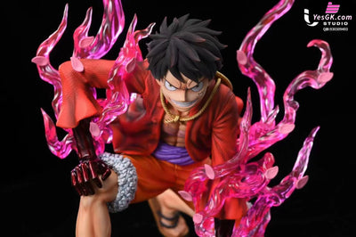Red Roc Luffy Resin Statue - Iu Studio [Pre-Order]
