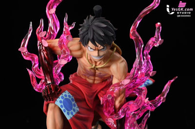 Red Roc Luffy Resin Statue - Iu Studio [Pre-Order]