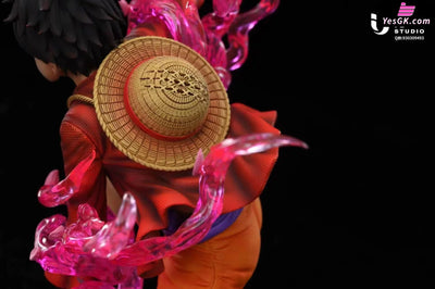 Red Roc Luffy Resin Statue - Iu Studio [Pre-Order]