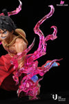 Red Roc Luffy Resin Statue - Iu Studio [Pre-Order]