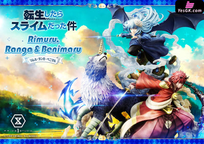 Regarding Reincarnated To Slime Rimuru Ranga Benimaru Statue - Prime 1 Studio [Pre - Order] Others