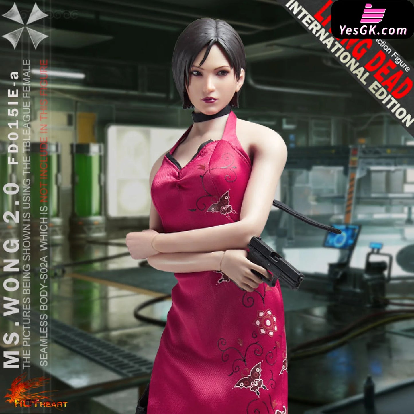 Resident Evil 1/6 Zombie Killer Female Spy Ms.wong 2.0 Fd015Ie-A Fd015Ie-B Action Figure - Hot