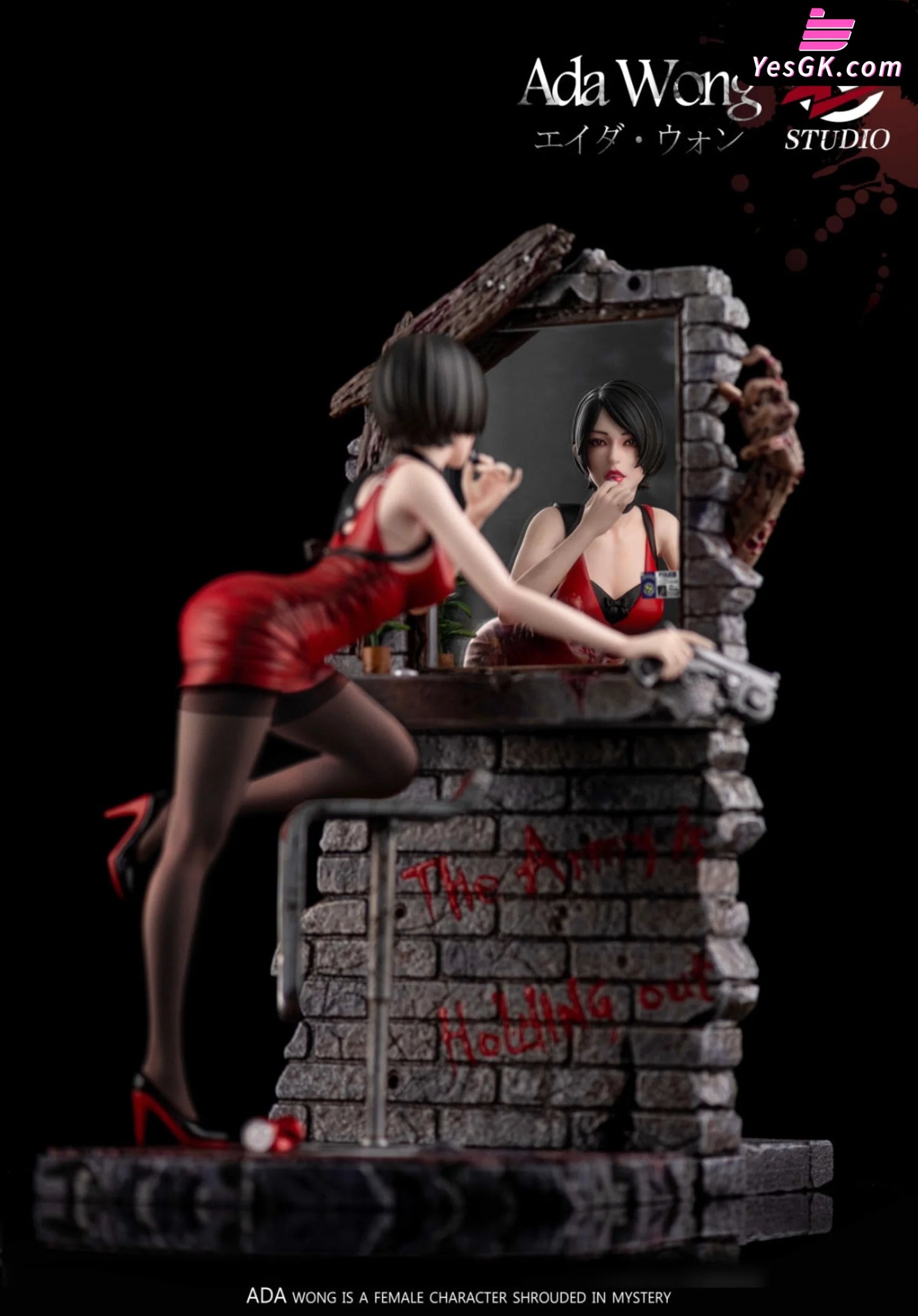 Fanart Studio Resident Evil Ada Wong Resin Statue Pre-order 1/4 Scale 2  Body EX