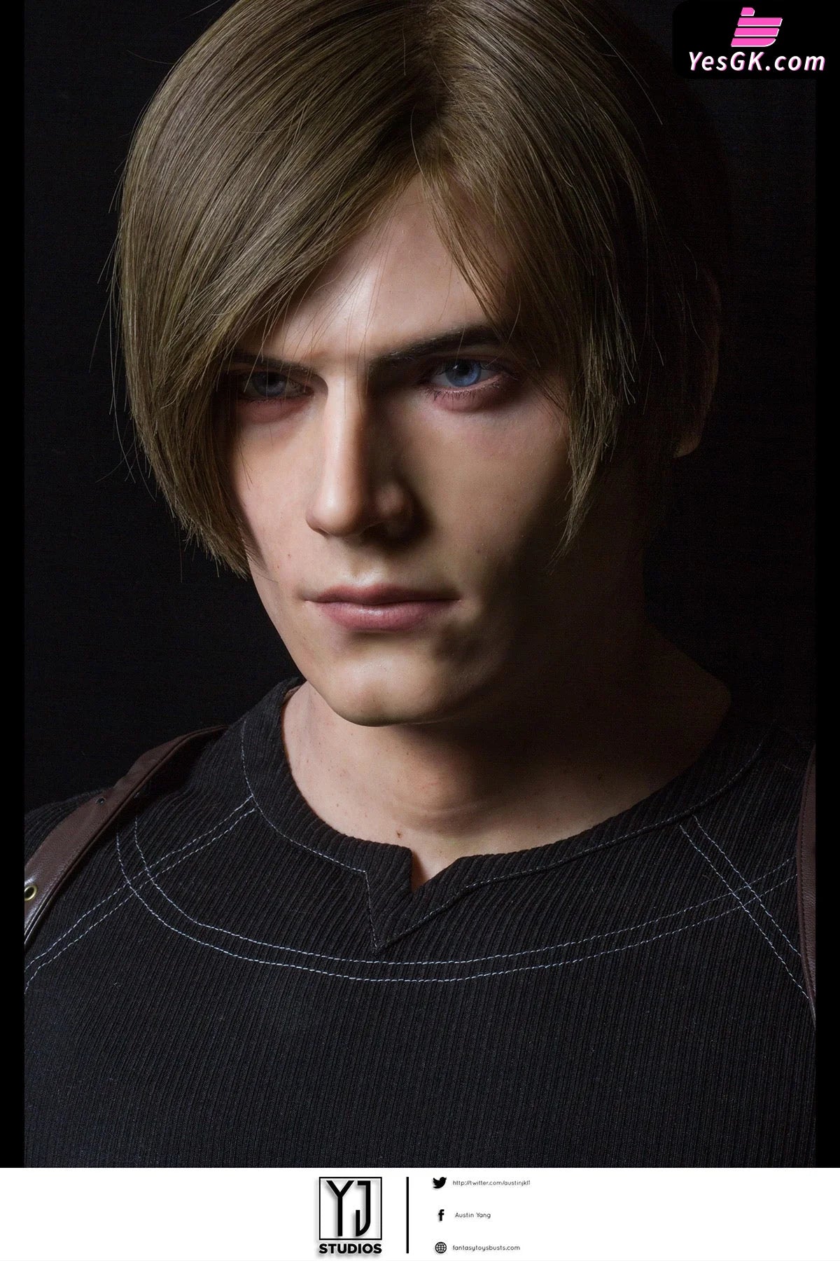 Resident Evil 4 Leon Scott Kennedy 1/1 Bust Resin Statue - Yj Studio [Pre-Order]