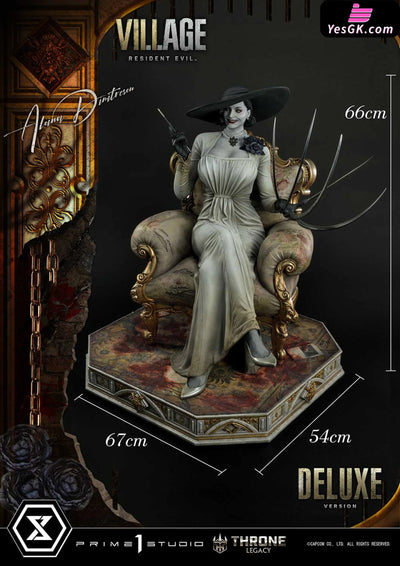 Resident Evil 8 Alcina Dimitrescu (Licensed) Statue - Prime 1 Studio [In-Stock]