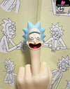 Rick And Morty Middle Finger Resin Statue - Nd Studio [Pre-Order] Others