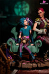 Riot Games Arcane: League Of Legends Vi & Jinx (Licensed) Resin Statue - Pure Arts Studio [In Stock]