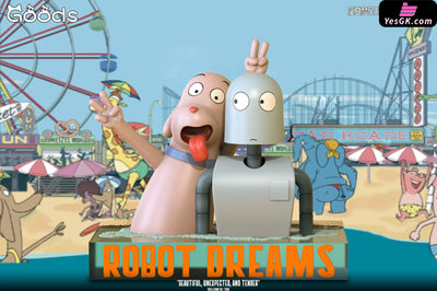 Robot Dreams Dog & Robot GK Statue - GOODS Studio [Pre-Order] Deposit Others