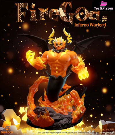 Roco Kingdom Fire God 1/6 GK Statue - Shibadon Studio [Pre-Order] - Others