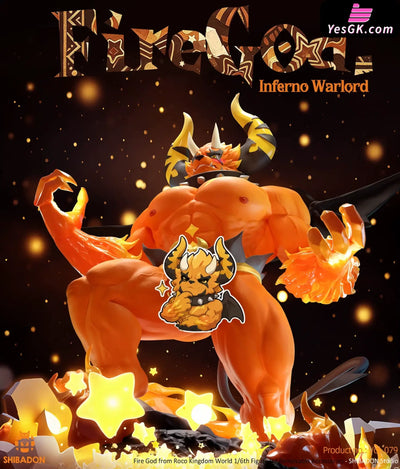 Roco Kingdom Fire God 1/6 GK Statue - Shibadon Studio [Pre-Order] - Others