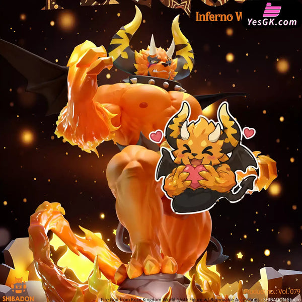 Roco Kingdom Fire God 1/6 GK Statue - Shibadon Studio [Pre-Order] - Others