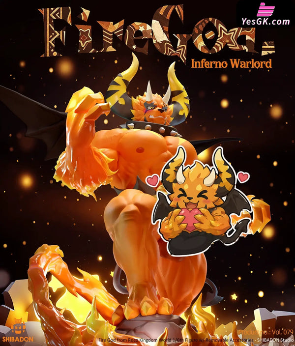 Roco Kingdom Fire God 1/6 GK Statue - Shibadon Studio [Pre-Order] - Others