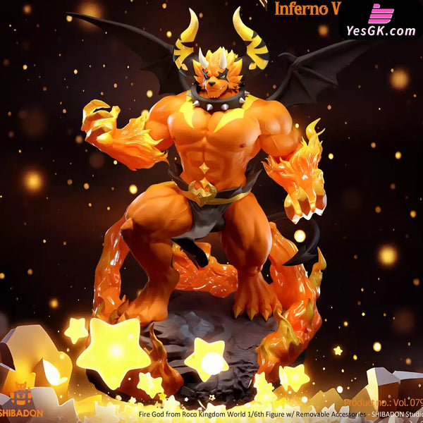 Roco Kingdom Fire God 1/6 GK Statue - Shibadon Studio [Pre-Order] - Others