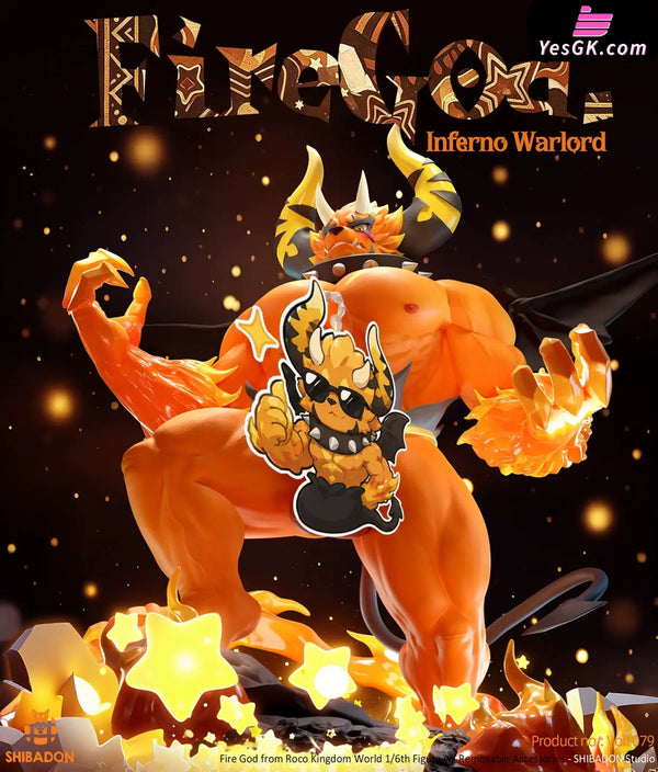 Roco Kingdom Fire God 1/6 GK Statue - Shibadon Studio [Pre-Order] - Others