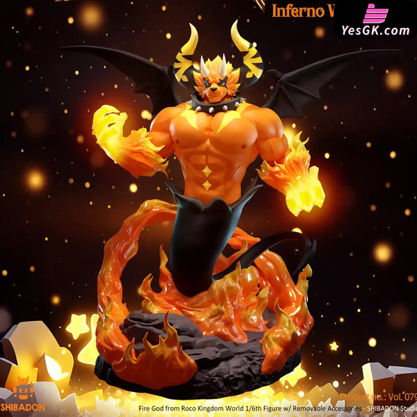 Roco Kingdom Fire God 1/6 GK Statue - Shibadon Studio [Pre-Order] - Others
