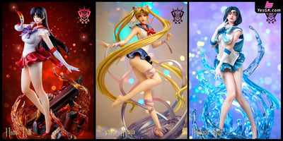 Sailor Mars Hino Rei Resin Statue - Dark King Studio [Pre-Order]