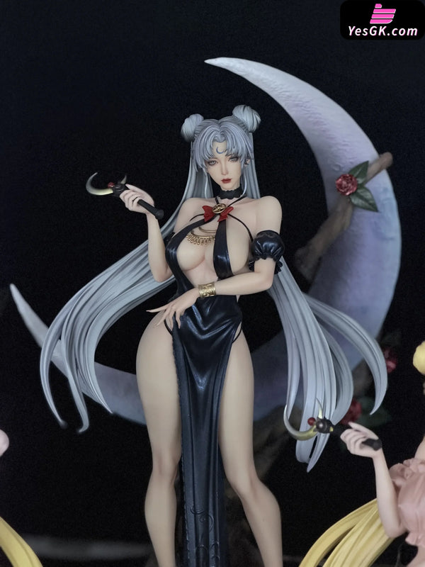 Sailor Moon Dark Tsukino Usagi 1/4 GK Statue - Mu Studio [In-Stock] - Sailor Moon