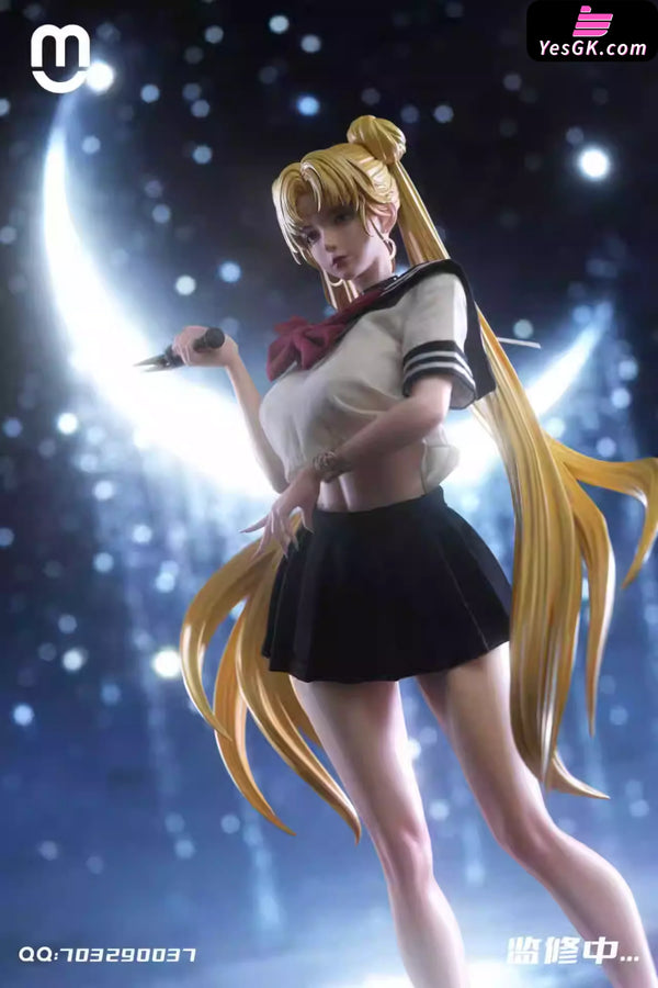 Sailor Moon Dark Tsukino Usagi 1/4 GK Statue - Mu Studio [In-Stock] - Sailor Moon