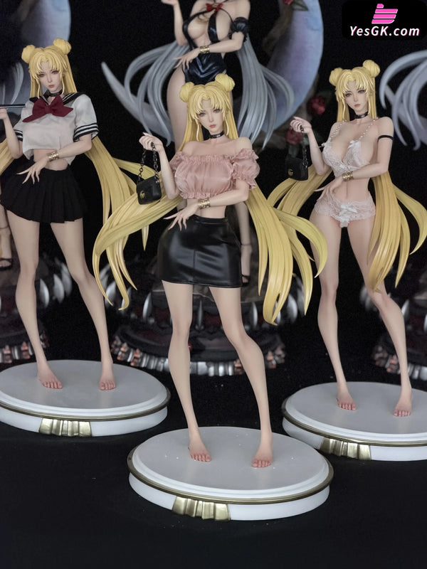 Sailor Moon Dark Tsukino Usagi 1/4 GK Statue - Mu Studio [In-Stock] - Sailor Moon