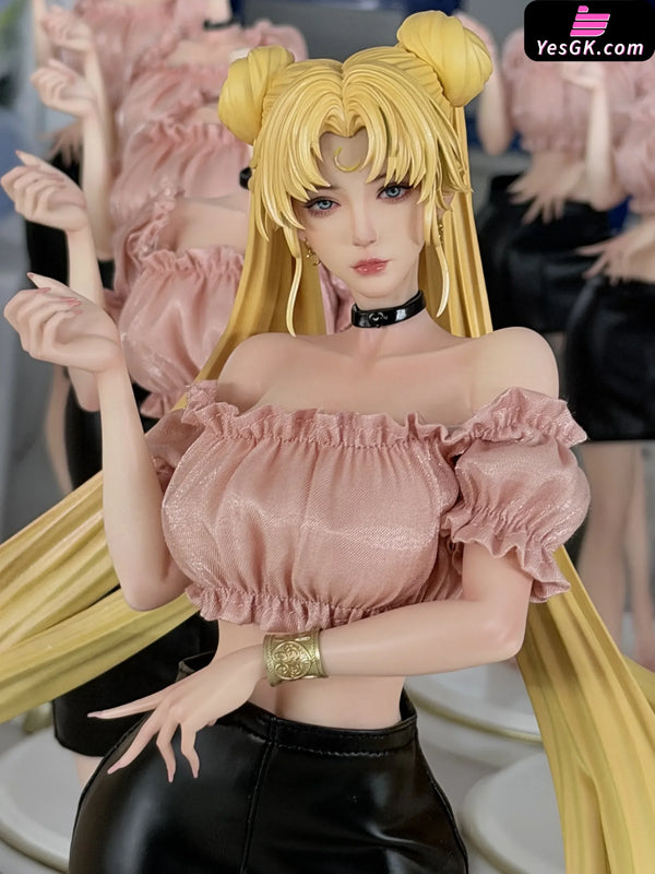 Sailor Moon Dark Tsukino Usagi 1/4 GK Statue - Mu Studio [In-Stock] - Sailor Moon