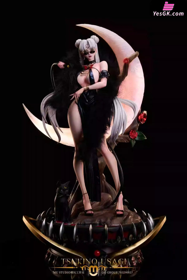 Sailor Moon Dark Tsukino Usagi 1/4 GK Statue - Mu Studio [In-Stock] - Sailor Moon