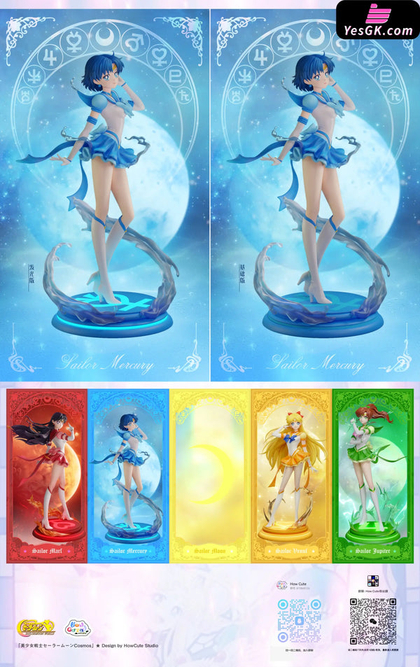 Sailor Moon Eternal Series 04 Sailor Mercury GK Statue - How Cute Studio [Pre-Order] Sailor Moon
