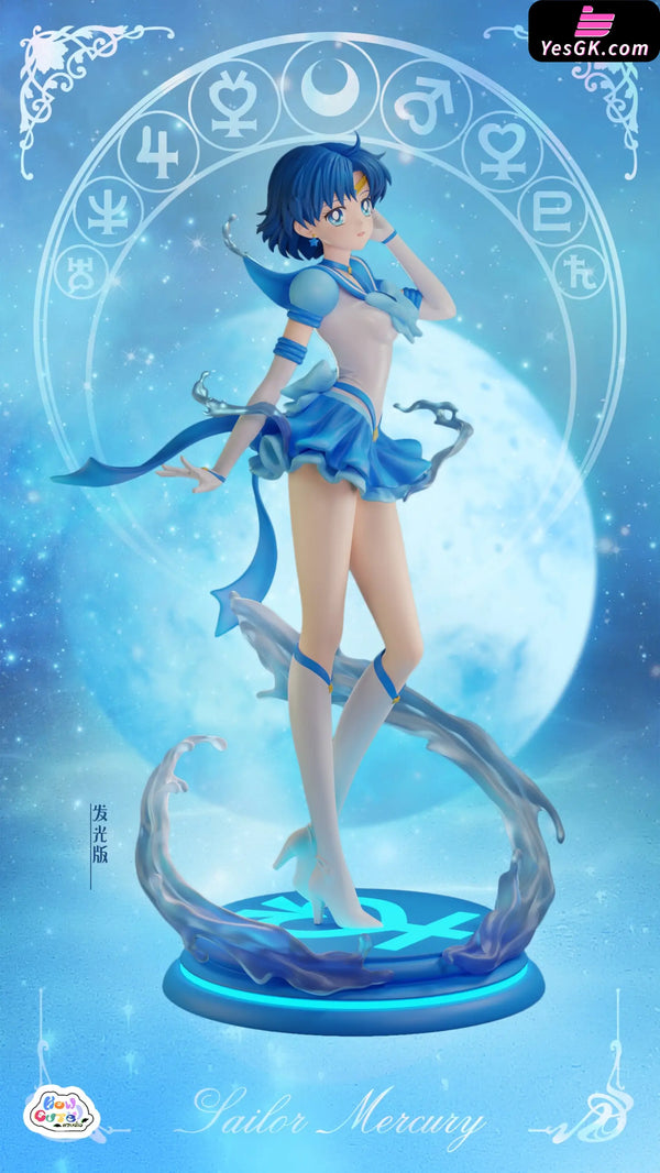 Sailor Moon Eternal Series 04 Sailor Mercury GK Statue - How Cute Studio [Pre-Order] Deposit / Luminous Version Sailor