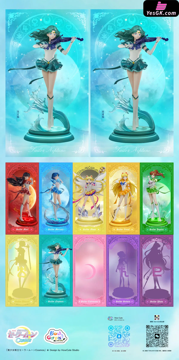 Sailor Moon Eternal Series 06 Sailor Neptune GK Statue - How Cute Studio [Pre-Order] - Sailor Moon