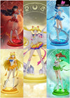 Sailor Moon Eternal Series Sailor Mars&Sailor Mercury&Tsukino Usagi&Sailor Venus&Sailor Jupiter GK Statue - How Cute