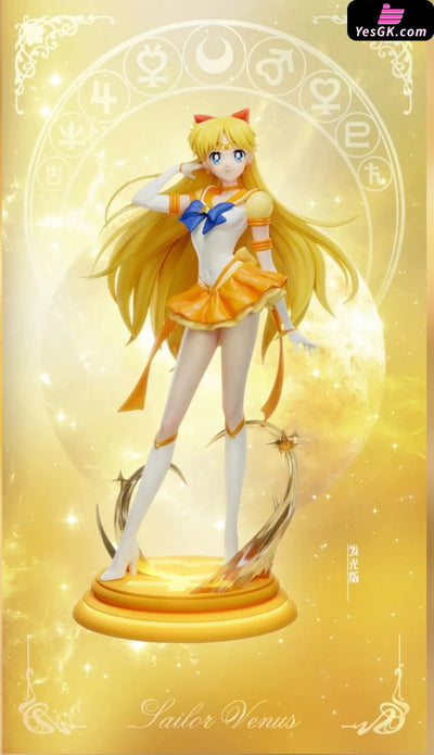 Sailor Moon Eternal Series Sailor Mars&Sailor Mercury&Tsukino Usagi&Sailor Venus&Sailor Jupiter GK Statue - How Cute