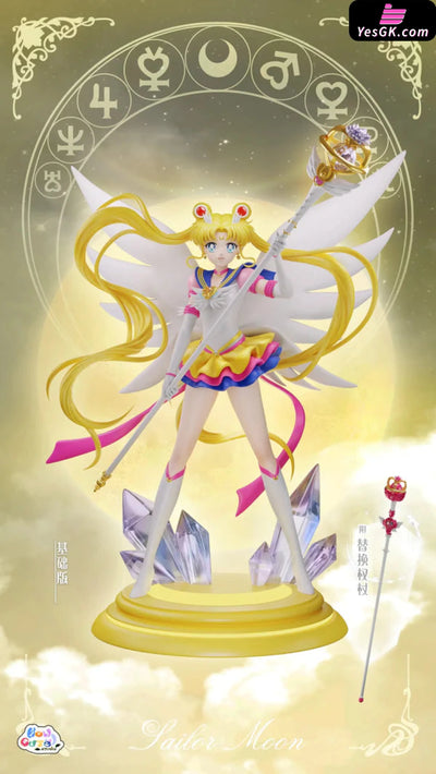 Sailor Moon Eternal Series Sailor Mars&Sailor Mercury&Tsukino Usagi&Sailor Venus&Sailor Jupiter GK Statue - How Cute