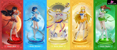 Sailor Moon Eternal Series Sailor Mars&Sailor Mercury&Tsukino Usagi&Sailor Venus&Sailor Jupiter GK Statue - How Cute