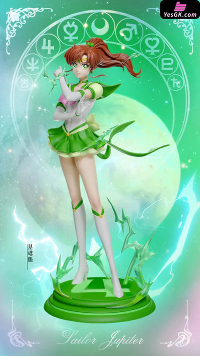 Sailor Moon Eternal Series Sailor Mars&Sailor Mercury&Tsukino Usagi&Sailor Venus&Sailor Jupiter GK Statue - How Cute