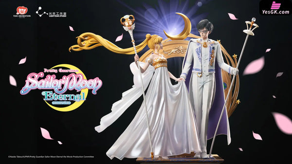 Sailor Moon Eternal Usagi Tsukino & Mamoru Chiba 1/6 Statue (Licensed) - Light Year Studio [In-Stock] - Full Payment