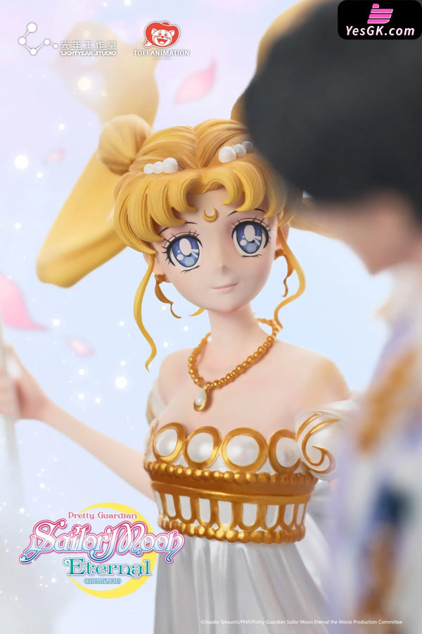 Sailor Moon Eternal Usagi Tsukino & Mamoru Chiba 1/6 Statue (Licensed) - Light Year Studio [In-Stock] - Full Payment