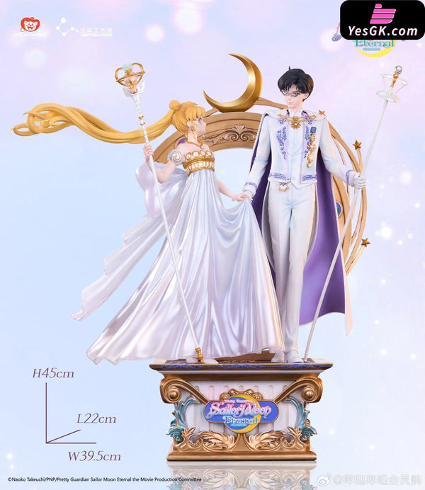 Sailor Moon Eternal Usagi Tsukino & Mamoru Chiba 1/6 Statue (Licensed) - Light Year Studio [In-Stock] - Full Payment