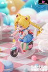 Sailor Moon Motorcycle 1st Tsukino Usagi GK Statue - Forest Rabbit Studio [In-Stock] - Full Payment - Sailor Moon