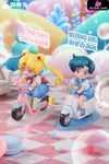 Sailor Moon Pretty Girl Scooter #2 Mizuno Ami Statue - Forest Rabbit Studio [Pre-Order]