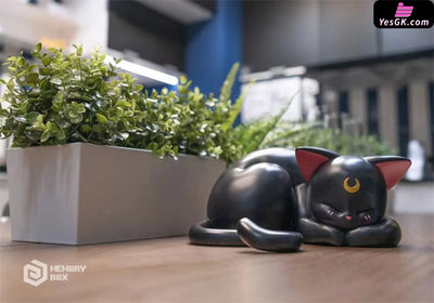 Sailor Moon Sleeping Luna And Artemis Resin Statue - Memory Box Studio [Pre-Order Closed]