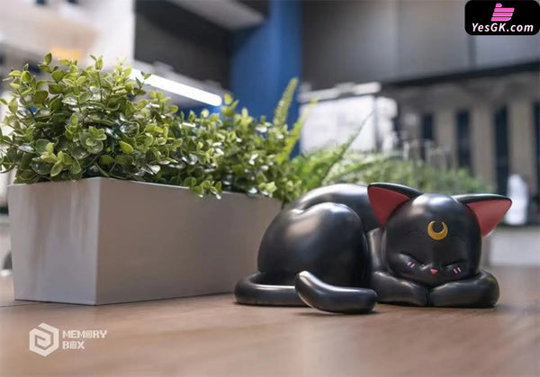 Sailor Moon Sleeping Luna And Artemis Resin Statue - Memory Box Studio [Pre-Order Closed]