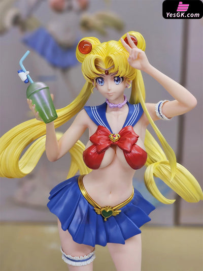 Sailor Moon Summer Party 002 Sailor Moon Swimsuit Tsukino Usagi Resin Statue - Sugar Honey Studio [In-Stock] Sailor Moon