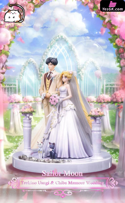 Sailor Moon Wedding CP Series Tsukino Usagi & Mamoru Chiba’s Wedding 1/6 GK Statue CAT TAIL Studio [Pre Order] Sailor