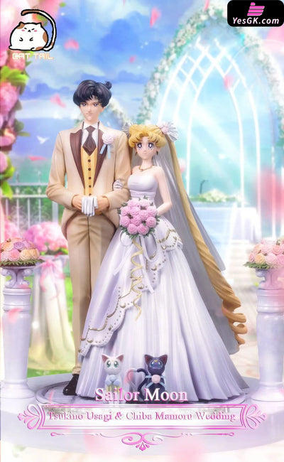 Sailor Moon Wedding CP Series Tsukino Usagi & Mamoru Chiba’s Wedding 1/6 GK Statue CAT TAIL Studio [Pre Order] Sailor