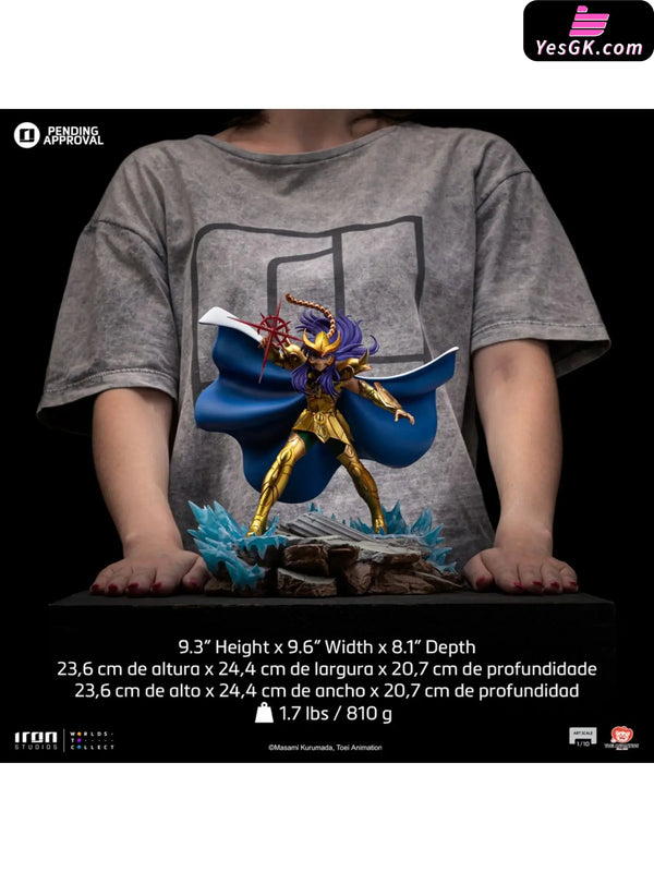 Saint Seiya 1/10 Scorpio Milo TOEIS116824-10 (Licensed) Statue - Iron Studio [Pre-Order Closed] Saint Seiya