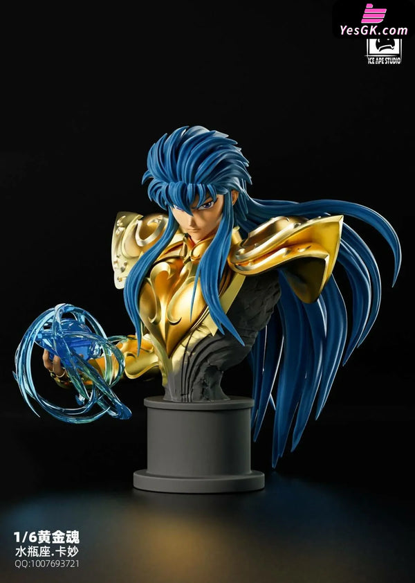 Saint Seiya Aquarius Camus God Cloth 1/6 GK Statue - Ice Ape Studio [In-Stock] - Saint Seiya